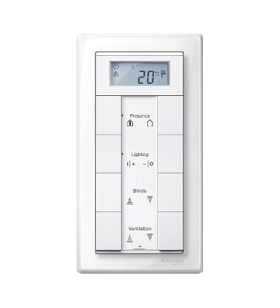 MTN478819 Rámeček M-Smart, dvousegmentový, bez středního můstku, Polar, Schneider Electric