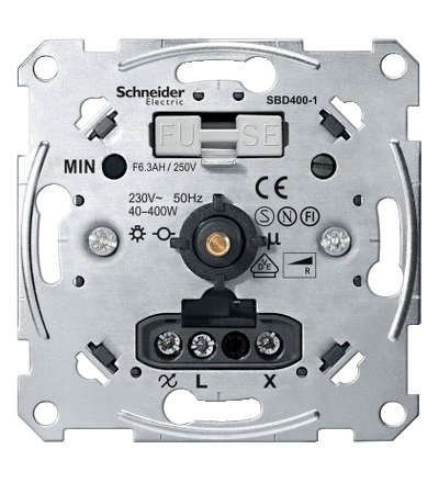 MTN5131-0000 Mechanismus stmívače pro ohmickou zátěž (40-400 W), Schneider Electric