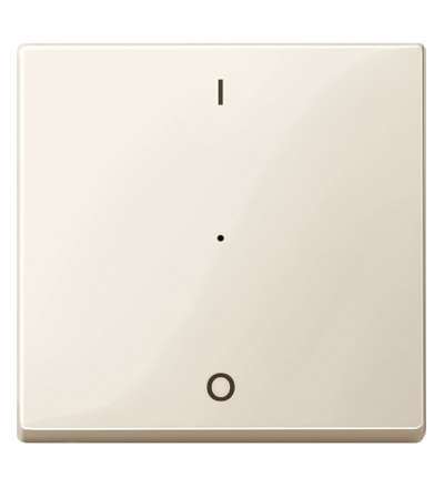 MTN619344 Kryt pro 1-násobný tlač. modul, 1/0, White, System M, Schneider Electric