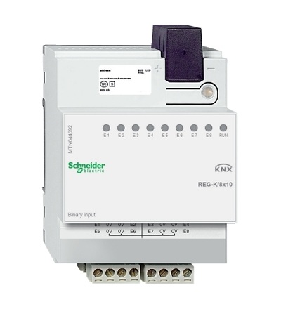 MTN644592 KNX modul binárních vstupů REG-K/8x10, Schneider Electric