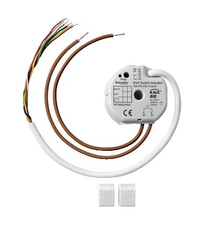 MTN6003-0001 KNX spínací akční člen pro zap. mon., 16 A, s 2 BI, Schneider Electric