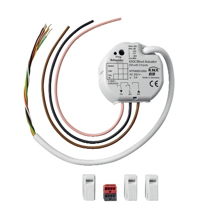 MTN6003-0004 KNX žaluziový akční člen pro zap. mon., s 3 BI, Schneider Electric