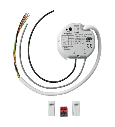 MTN6003-0005 KNX akční člen pro vytápění pro zap. mon., s 3 BI, Schneider Electric