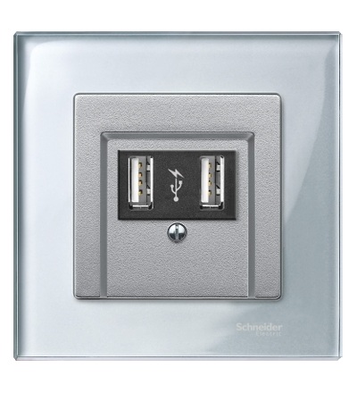 MTN4010-3260 Rámeček 1násobný M-Elegance Diamond Silver, Schneider Electric