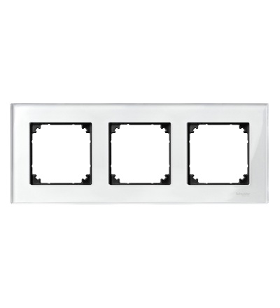 MTN404319 Rámeček 3násobný M-Elegance Brilliant white, Schneider Electric