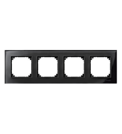 MTN404403 Rámeček 4násobný M-Elegance Onyx Black, Schneider Electric