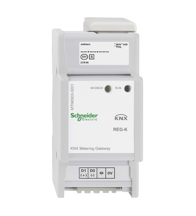MTN6503-0201 KNX-Modbus brána pro měřiče spotřeb REG-K, Schneider Electric