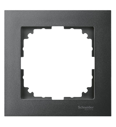 MTN4010-3614 Rámeček 1násobný M-Pure, antracit, Schneider Electric