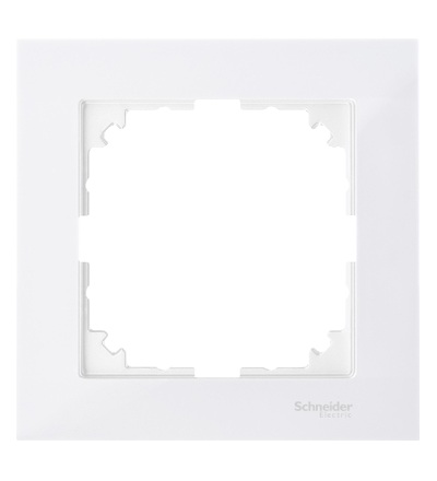 MTN4010-3619 Rámeček 1násobný M-Pure, polar, Schneider Electric