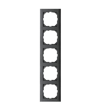 MTN4050-3614 Rámeček 5násobný M-Pure, antracit, Schneider Electric