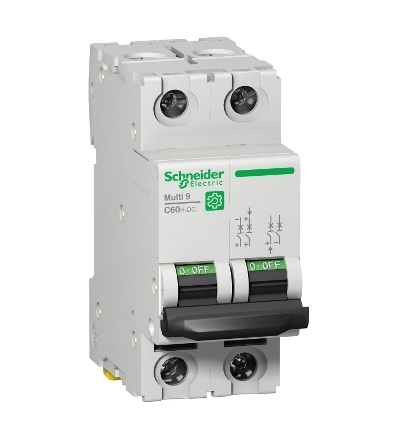 M9U21206 Jistič Multi9 C60H-DC 6A C 500V-DC, Schneider Electric