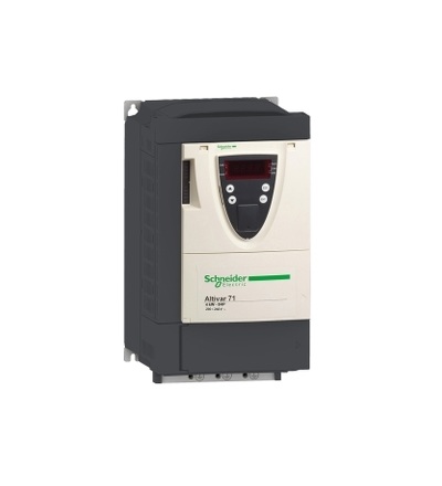 ATV71PD11N4Z Frekvenční měnič 11 kW, In = 27,7 A, 3 x 380 až 480 V, IP20, bez terminálu a chladiče s EMC filtrem třídy A, Schneider Electric