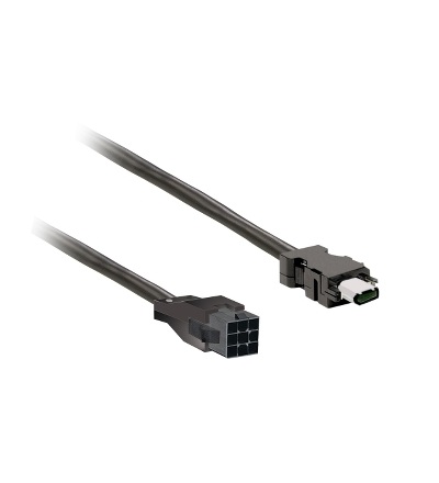VW3M5D1FR30 power cable 3m shielded 0,82mm?, BCH2 brake free leads, Schneider Electric