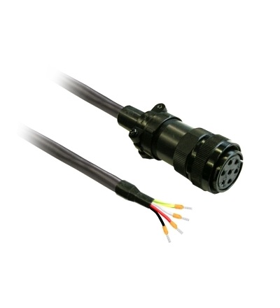 VW3M5D4AR50 power cable 5m shielded 3,3mm?, BCH2 MIL conn., Schneider Electric
