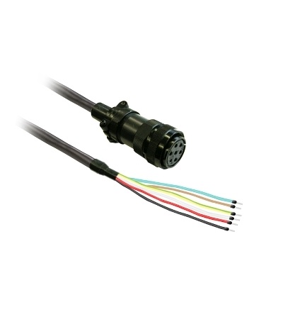 VW3M5D2FR30 power cable 3m shielded 1,3mm?, BCH2 brake MIL conn., Schneider Electric