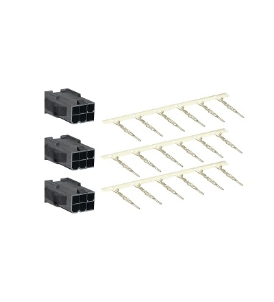 VW3M5D1F BCH2 motor conn. kit, flying leads, brake, Schneider Electric