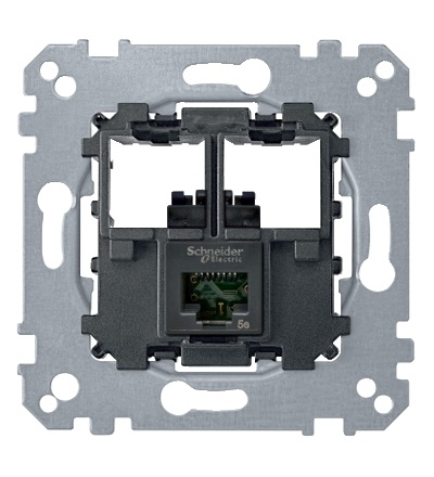 MTN4575-0001 Datová zásuvka RJ45, kat. 5e, UTP, Actassi S-One, Schneider Electric