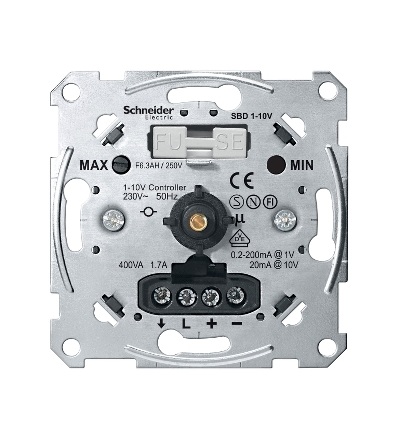 MTN5142-0000 Mechanismus stmívače s elektronickým potenciometrem 1-10 V, Schneider Electric