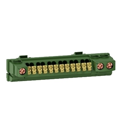 R9H13409 Zemnící svorkovnice 15 otvorů, Schneider Electric