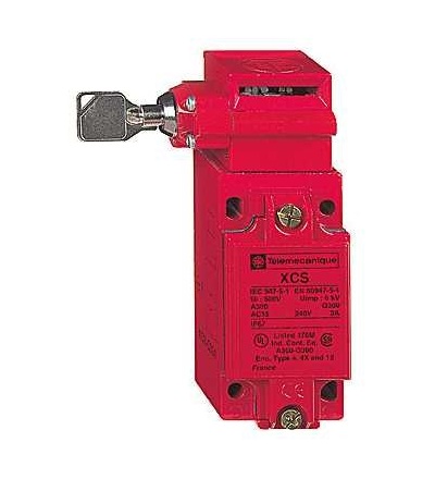 XCSC702 Bezp. kovový pol. spínač XCSC, 2V+1Z, s prodlevou, 1 závitový otvor M20x1,5, Schneider Electric
