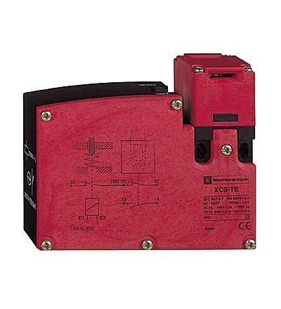 XCSTE5311 Plast.poloh.spín. XCSTE, 1V+1Z, s prodlevou, 2 závit.otvor Pg 11, 24V, Schneider Electric