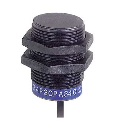 XS4P30KP340 Indukční čidlo XS4 M30, L60mm, PPS, Sn15mm, 12..24VDC, kabel 2m, Schneider Electric