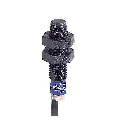 XS4P08PA340L2 Indukční čidlo XS4 M8, L33mm, PPS, Sn2,5mm, 12..24VDC, kabel 10m, Schneider Electric