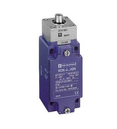 XCKJ561 Polohový spínač XCKJ, kovový čep, 1Z+1V, zpožděný, Pg13, Schneider Electric