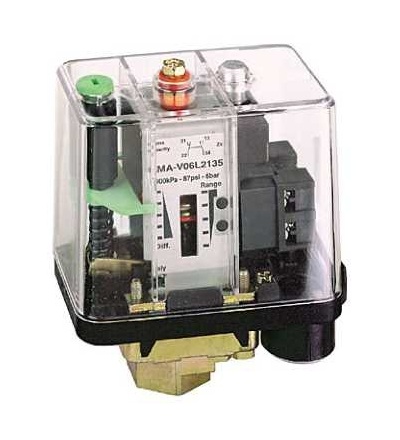 XMAV06L2135 Tlakový spínač XMA 6 bar, nastav. rozsah 2meze, 1V/Z, Schneider Electric