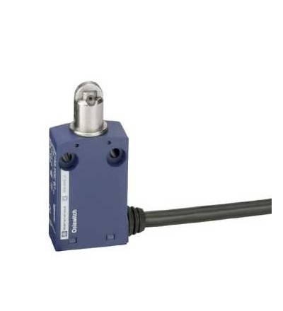 XCMN2102L2 Polohový spínač XCMN, čep s ocelovou kladkou, 1Z+1V, mžik. funkce, 2m, Schneider Electric