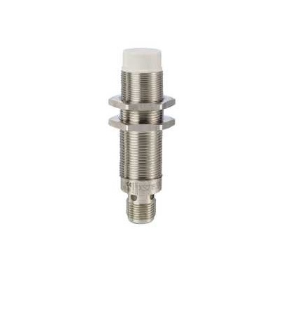 XS618B2PAL01M12 Indukční čidlo XS6 M18, L60mm, mosaz, Sn9mm, 12..24VDC, M12 0,15m, Schneider Electric