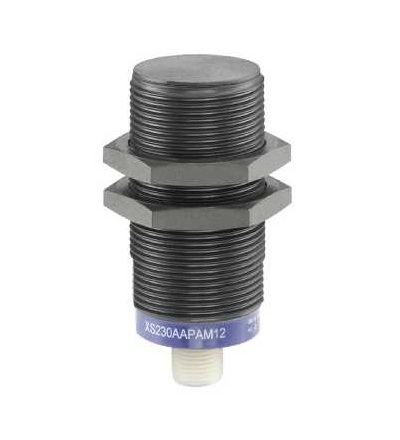 XS230AANAM12 Indukční čidlo XS2 M30, L70mm, PPS, Sn22mm, 12..48VDC, M12, Schneider Electric