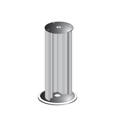 XUSZSC202 Aluminiový stojan na XUSL, chráněná výška 1810 mm, Schneider Electric