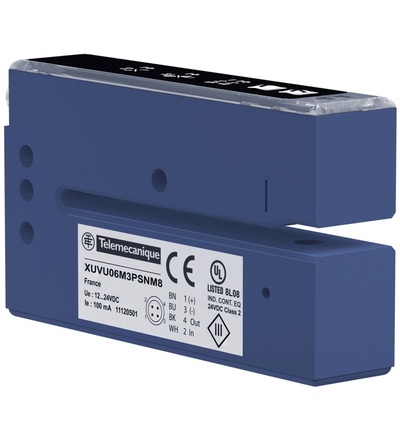 XUVU06M3KSNM8 Ultrazvukový vidlicový snímač, Schneider Electric