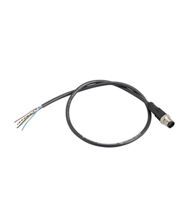 XZCP1541L5 Kabel s konektorem M12, L=5 m, Schneider Electric
