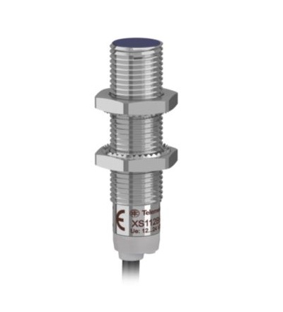 XS112BHPAL5 Indukční čidlo M12, Sn=4mm, 12…24 VDC, kabel L=5m,Schneider Electric