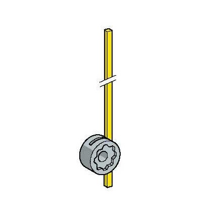 ZCKY51 Páka polohového spínače ZCKY, kov čtver.tyč.páka 3mm L=125mm, (, 40..120°C), Schneider Electric