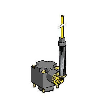 ZCKD91 Hlavice polohového spínače ZCKD, pružná páka s kovovou koncovkou, Schneider Electric