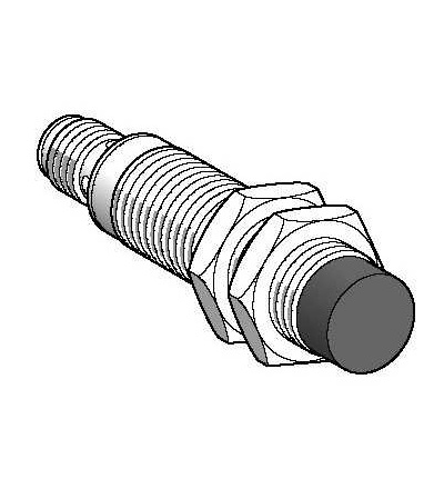 XS2M18MA250 Indukční čidlo XS2 M18-L60mm-mosaz-Sn8mm-24..240VAC/DC-kabel 2m, Schneider Electric