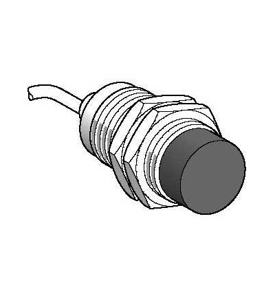 XS4P30AB110 Indukční čidlo XS4 M30, L53mm, PBT, Sn15mm, 24..48VDC, kabel 2m, Schneider Electric