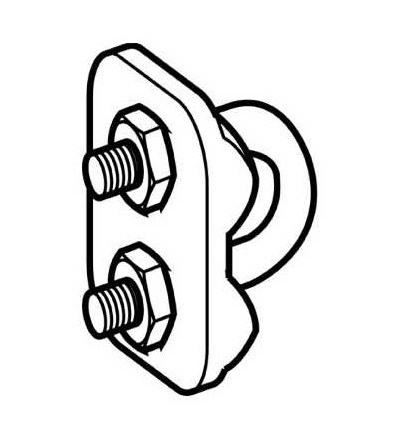 XY2CZ524 Kabelová příchytka, O 5mm, pro XY2, CB, Schneider Electric