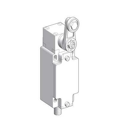 XCKJ10511D Polohový spínač XCK-J, páka s kladkou, 1 V+1 Z, Schneider Electric