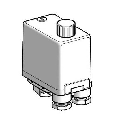 XMPE12C2242 Tlakové čidlo XMP, 12 bar, G 3/8 samice, 3V, ON/OFF ovládání páčkou, Schneider Electric