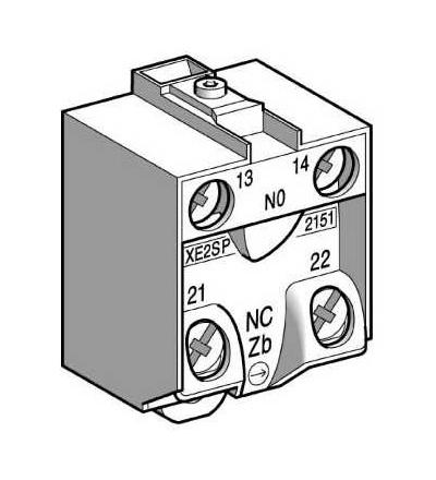 XE2SP3151 Polohový spínač spínací jednotka, 1Z+1V, mžik., Schneider Electric