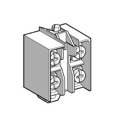 XE2NP3151 Polohový spínač spínací jednotka, 1Z+1V, zpožděný, přednost při zapnutí, Schneider Electric