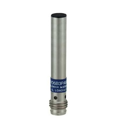 XS106B3PBM8 Indukční čidlo XS1 O6,5, L42mm, mosaz, Sn2,5mm, 12..24VDC, M8, Schneider Electric