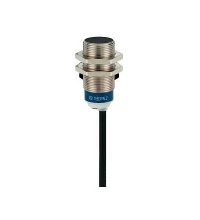 XS618B1DAL2 Indukční čidlo XS6 M18, L62mm, mosaz, Sn8mm, 12..48VDC, kabel 2m, Schneider Electric