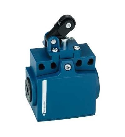 XCNT2121P16 Pol.spín.XCNT-čep a páka s plast.klad.1 najíž.směr horiz.- 1Z+1V-mžik.- M16, Schneider Electric