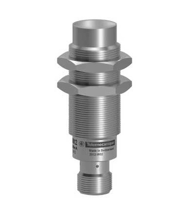 XS918S4PAM12 Indukční čidlo XS9 M18, L64mm, celokovové 316L, Sn20mm, 12..24VDC, M12, Schneider Electric