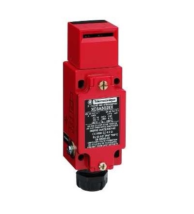 XCSA702EX Kovový klíčem ovl. spínač XCSA-2V+1Z-s prodlevou, vypnutí před sepnutím-M20-ATEX, Schneider Electric